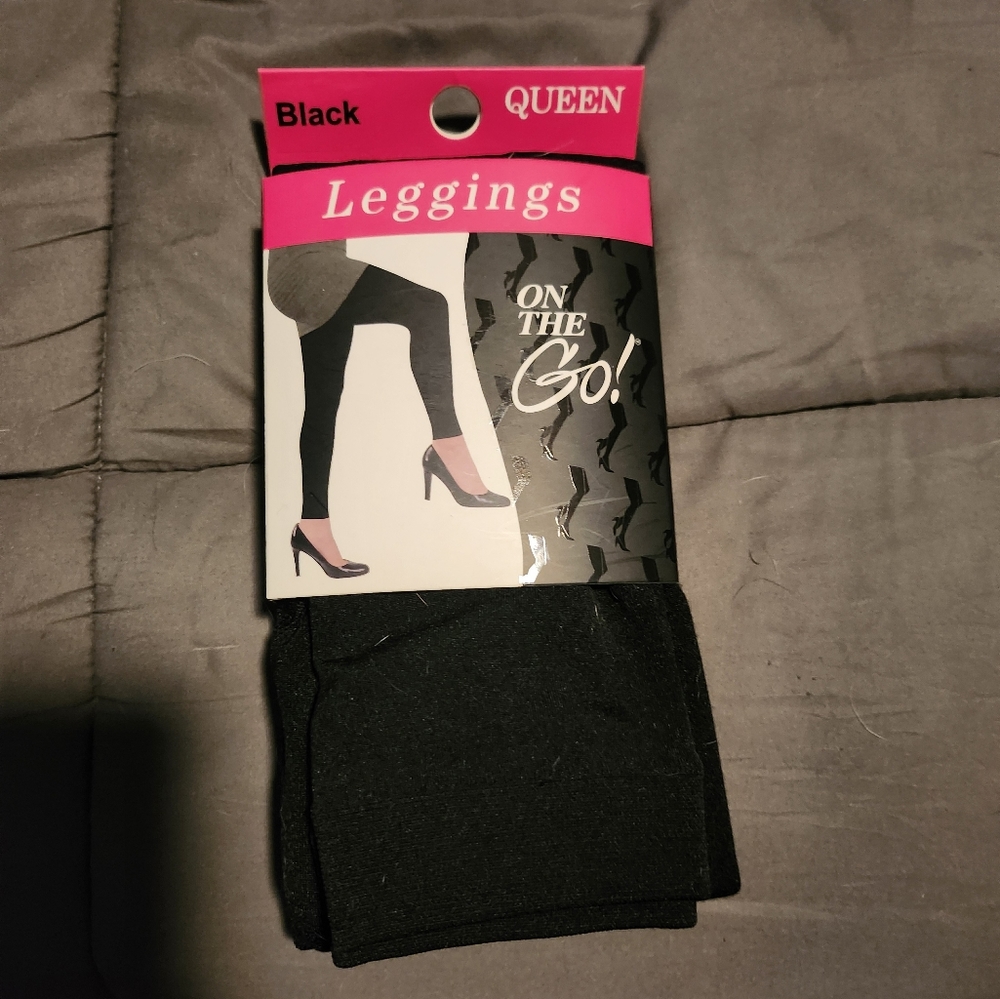 On The Go! Hoisery/Leggings Black, Queen